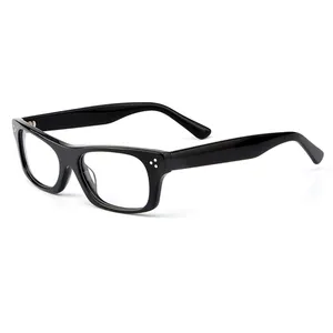 Wear-resisting Square Frames With Premium Acetate Material Trendy Reading Glasses Order Online Prescription Glasses Frames