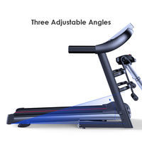 Tapis de course électriques pliables ZHOYA B6 avec écran couleur et Wi-Fi, équipement de fitness transfrontalier directement des fabricants