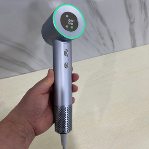 Secador de Pelo Profesional de 1500W y 110000 RPM con Motor BLDC de Alta Velocidad, Pantalla LCD Digital y Boquilla de Aire con Succión Magnética - Product Image 4