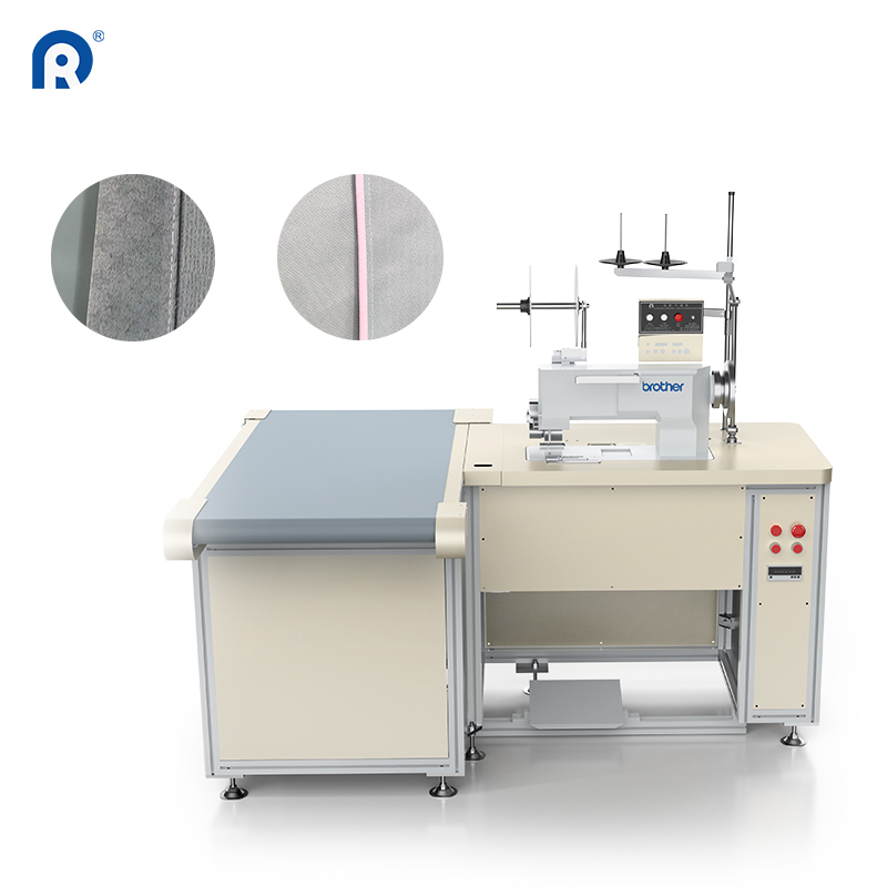 Автоматическая промышленная оверлочная Высокоэффективная швейная машина для оверлока небольших занавесок