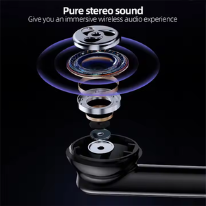 Auriculares Inalámbricos con Pantalla LED, HiFi Estéreo, Bajos Profundos, Cancelación de Ruido ENC - Product Image 2