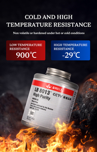 Pâte lubrifiante anti-grippage haute température sans métal HiGlue LB 8009 pour la protection des boulons, des goujons et des joints de tuyauterie - Product Image 6