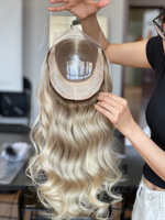 Perruque SHY Mini Crown à Raie Multi-directionnelle en Cheveux Humains Premium, Lace Front, Fabricant d'Emballages Marque Privée