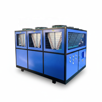 Refroidisseur d'eau industriel automatique personnalisé 220V 380V 415V 440V 480V 50HP 150KW avec compresseur Copeland USA et pompe, refroidi par air - Prix
