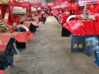 Mesin Pengolah Tanah Mini Crawler HONGZHU Berbahan Bakar Bensin, Beroda Rantai, untuk Budidaya Kentang di Antara Baris, Produktivitas Tinggi untuk Pertanian