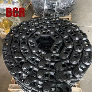 Eslabón de Cadena de Oruga de Excavadora Confiable, Conjunto de Eslabones de Acero, Conjunto de Zapatas de Eslabón de Cadena para Kubota, <span class=keywords><strong>Komatsu</strong></span>, Hyundai, Hitachi - Product Image 1