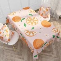 Nappe de table simple en polyester imperméable à motif végétal gaufré pour usage domestique, marque Feiya, vente en gros