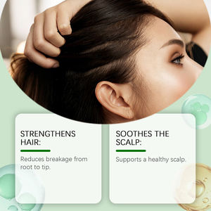 Aceite Sérum para el Cuidado del Cuero Cabelludo con Romero, Cúrcuma, Árbol de Té, Jazmín y Rosa, Calma, Equilibra y Nutre el Cuero Cabelludo, Aceite para el Tratamiento Capilar - Product Image 4