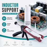 Silicone RTV en cartouche de 300 ml prêt pour l'emploi OEM, pour le remplissage de joints et l'isolation, silicone à faible odeur pour l'électronique extérieure, mastic fiable