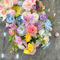 Mantel de Flores Artificiales para Arco de Boda, Arreglo Floral, Fondo para Fiestas, Escenario, Salón, Sofá, Accesorios Decorativos