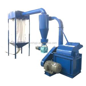 Factory supply coconut shell charcoal crusher machine/wood hammer mill price