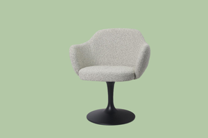 Sillón Moderno con Base <span class=keywords><strong>Tulip</strong></span>án, Tapizado, para Sala de Estar/Oficina/Dormitorio - Product Image 6