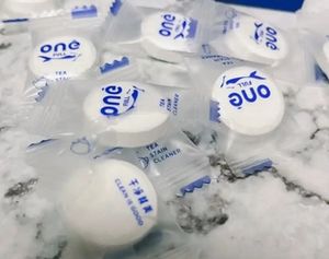 Machine d'emballage de film de comprimé bleu de toilette chimique de <span class=keywords><strong>traitement</strong></span> de l'eau de piscine - Product Image 3