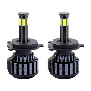 ไฟหน้า LED 360-6 ด้าน แสงสูง-ต่ำ 6000K 80W 10000LM ระบายความร้อนเร็ว สำหรับรถยนต์ทุกประเภท - Product Image 4