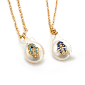 Europa y <span class=keywords><strong>los</strong></span> Estados Unidos joyería de mal de ojo micro conjunto de collar de zircon cross-border de la joyería para mujeres Amazonas - Product Image 1
