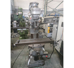 Machine de fraisage verticale en métal d'occasion Bridgeport avec moteur rapide et DRO - Product Image 1