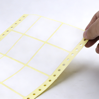 Étiquettes autocollantes blanches mates imprimables A4 pour imprimante