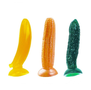 Nữ ngô hình dạng Silicone dildo cho phụ nữ mềm quan hệ tình dục sản phẩm cho thủ dâm - Product Image 1