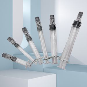 <span class=keywords><strong>Jeringa</strong></span> de borosilicato precargada de 10ml Jeringas Luer Lock de émbolo de plástico metálico - Product Image 3