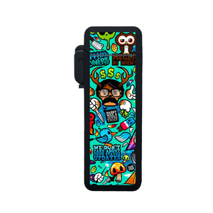 2024 Hot Sale Custom Logo Blue Flame Windproof <b>Cheap</b> Portable Flip Top Torch Lighter for Wholesale Print Lighter - Product Image 5