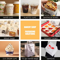 Boîtes à emporter en carton anti-graisse imprimées avec logo personnalisé pour hamburgers et sandwichs coréens aux œufs