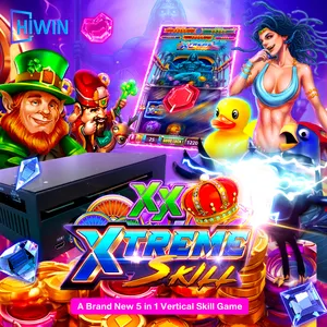 Nieuw Binnen Engelse Versie Muntbediende Vaardigheidsspel Videospel Machine Bord Nudge Game Xtreme