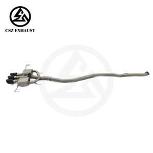 ท่อไอเสีย Valvetronic Catback ขนาด <span class=keywords><strong>3</strong></span> นิ้ว สำหรับ Honda Civic X Type R FK8 2.0T CSZ ทำจากสแตนเลส พร้อมปลายท่อสามทางตรงกลาง - Product Image 6