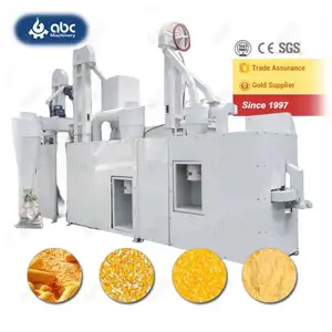 Precision Commercial Maize Corn Complete Grits Making Machinery for Small Large Scale Flour Milling Manufacturing Processing