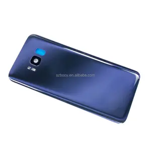 החלפה עבור SAMSUNG Galaxy S8 G950 S8 בתוספת G955 חזור זכוכית סוללה כיסוי אחורי דלת מקרה דיור מצלמה עדשה