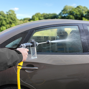 Hot Bán Thép Không Gỉ Nước Dài Pistol Vòi Phun Nước Vườn Súng Cho Xe Rửa Vườn Tưới Nước - Product Image 6