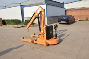 Heavy Duty Mobile Hydraulic Jib <strong>Crane</strong> 1T 2T 180- 360 Rotary Self-Propelled Hydraulic Lifting <strong>Hoist</strong> for Factory Warehouse - Product Image 5