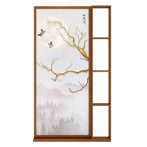 Diviseur de pièce de <span class=keywords><strong>Paravent</strong></span> <span class=keywords><strong>Paravent</strong></span> <span class=keywords><strong>Japonais</strong></span> <span class=keywords><strong>Shoji</strong></span> Écran Papier De Riz à 4 Panneaux - Product Image 2