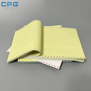 Factory Wholesale Premium Carbonless <b>Paper</b> Jumbo Roll 50gsm NCR <b>Paper</b> Printing Roll for Invoice Book Supply - Product Image 1
