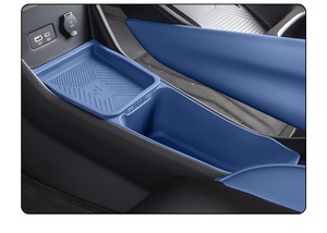 Boîte de rangement en silicone double couche adaptée à la console centrale du BYD Seagull, pour l'accoudoir inférieur, accessoire de voiture fabriqué en - Product Image 5