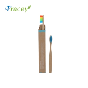 Cepillo de Dientes Desechable Personalizado con Mango, Natural, Ecológico, Biodegradable, Libre de BPA, con Cerdas Suaves <span class=keywords><strong>para</strong></span> Uso en Hoteles y Viajes - Product Image 1