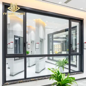 YY Commercial Residential Energy Efficient Thermal Break Aluminium Windows Aluminum Casement Window