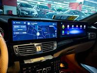 Reproductor de DVD para Auto Doble de 12.8 Pulgadas, Radio Android con Pantalla Táctil, Navegación GPS, Carplay para Mercedes Benz Clase E W212 2009-2016