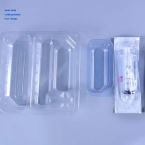 Embalaje de jeringa desechable/caja de blíster de plástico médico transparente PETG - Product Image 5