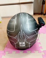 Caméra de casque pour moto/vélo, équitation, activités de plein air, enregistrement bidirectionnel avant et arrière, étanche