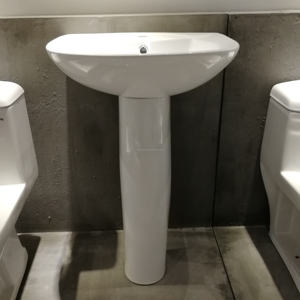 חדר רחצה באיכות גבוהה מקורה לשטוף כיור שתי חתיכה הכן אגן - Product Image 5