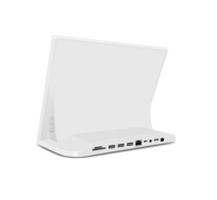 YC 1045R Pantalla Táctil de Escritorio Tipo L IPS de 10.1 Pulgadas RK3566 Android POE Opcional Batería de 4500mAh Panel Táctil Capacitivo