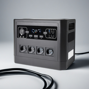 Estaciones de Energía Portátiles de Gran Capacidad de 2000W, Almacenamiento de Energía Móvil para Exteriores, Fuente de Alimentación de 110V/220V, Onda Sinusoidal Pura, Litio Hierro - Product Image 1