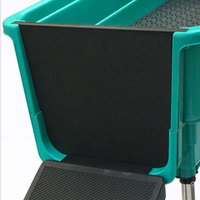 Baignoire de toilettage pour animaux de compagnie en plastique portable pour salon à domicile, baignoire de bain pour chien professionnelle, spa pour animaux de compagnie