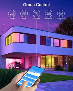 Addressable <strong>LED</strong> <strong>Controller</strong> with RF Remote RGB IC <strong>LED</strong> Strip Pixel Light DC5V-24V, DIY Color Effects, Music Sync, SP648E - Product Image 5