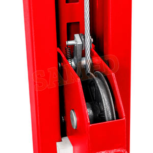 SAMFD Usine <span class=keywords><strong>Pas</strong></span> <span class=keywords><strong>Cher</strong></span> CE Certifié 4T Ascenseur Hydraulique à Quatre Postes avec 4000kg/8800lbs Capacité et Caractéristiques d'Alignement - Product Image 2