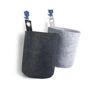 Handwoven Hanging Fruit <b>Baskets</b> Non-Woven Felt Decorative <b>Wall</b> Hanging <b>Storage</b> <b>Basket</b> - Product Image 4