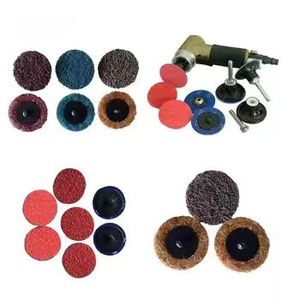 Disco Abrasivo da 50mm 2 Pollici a Cambio Rapido, Durezza Media OEM per Levigatura e Lucidatura di Acciaio Inossidabile e Metalli - Product Image 4