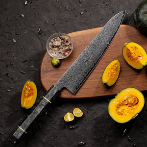 <span class=keywords><strong>Couteau</strong></span> <span class=keywords><strong>de</strong></span> chef KitchenBliss en acier Damas VG10 à 67 couches, <span class=keywords><strong>couteau</strong></span> <span class=keywords><strong>de</strong></span> cuisine personnalisé avec manche en fibre <span class=keywords><strong>de</strong></span> carbone - Product Image 3