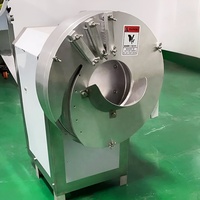 Industriële groentesnijmachine voor gember, aardappel, groene raap, wortel, banaan, 300 kg/uur, geschikt voor het snijden van gember, aardappel en wortel in reepjes.