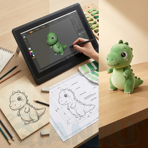 بيع بالجملة سلاسل مفاتيح الشمبانزي والغوريلا الحلي الناعمة مع ملء القطن PP شنقا الحيوانات المحشوة ولعب أفخم - Product Image 5